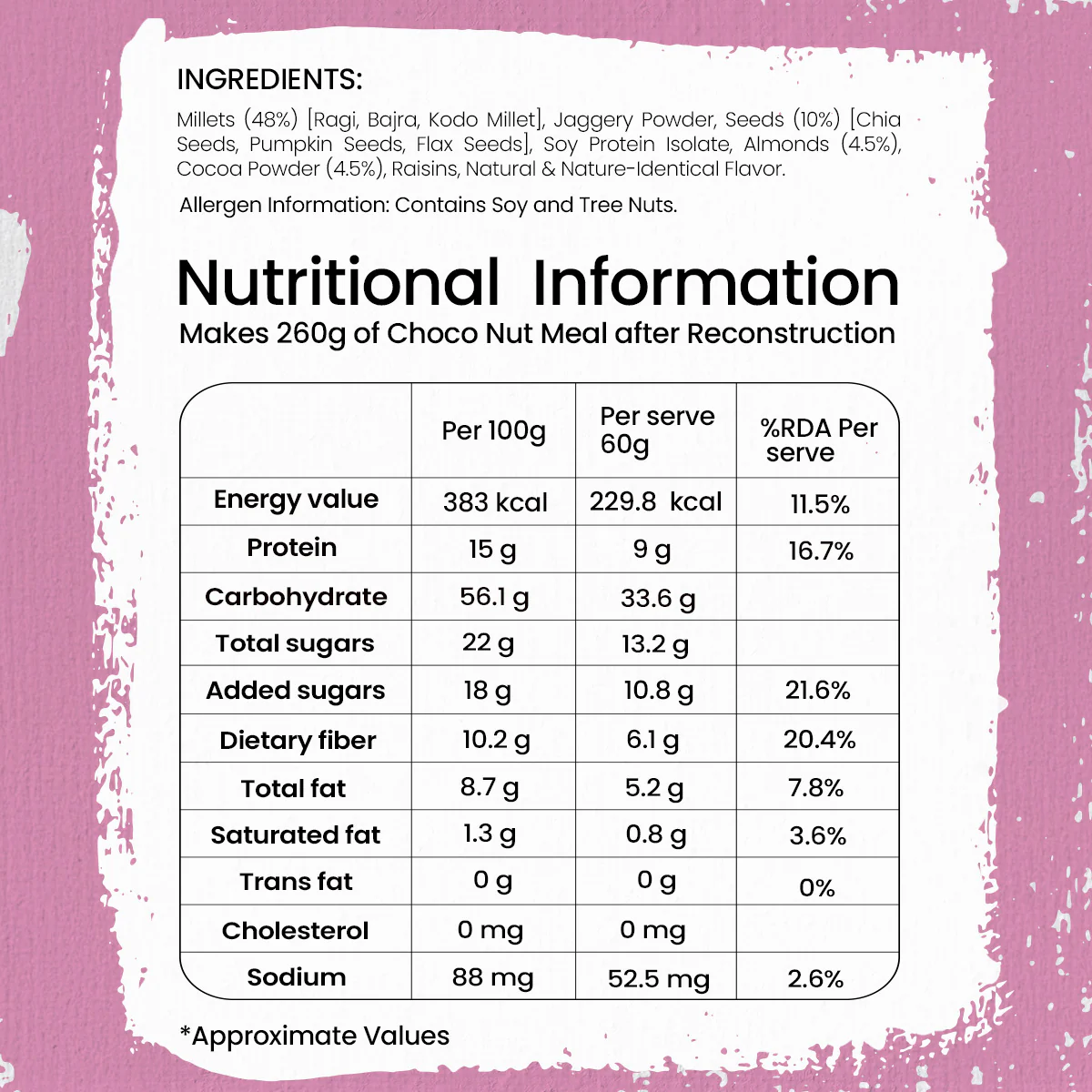 Multi Millet Choco Nut Meal - Image 4
