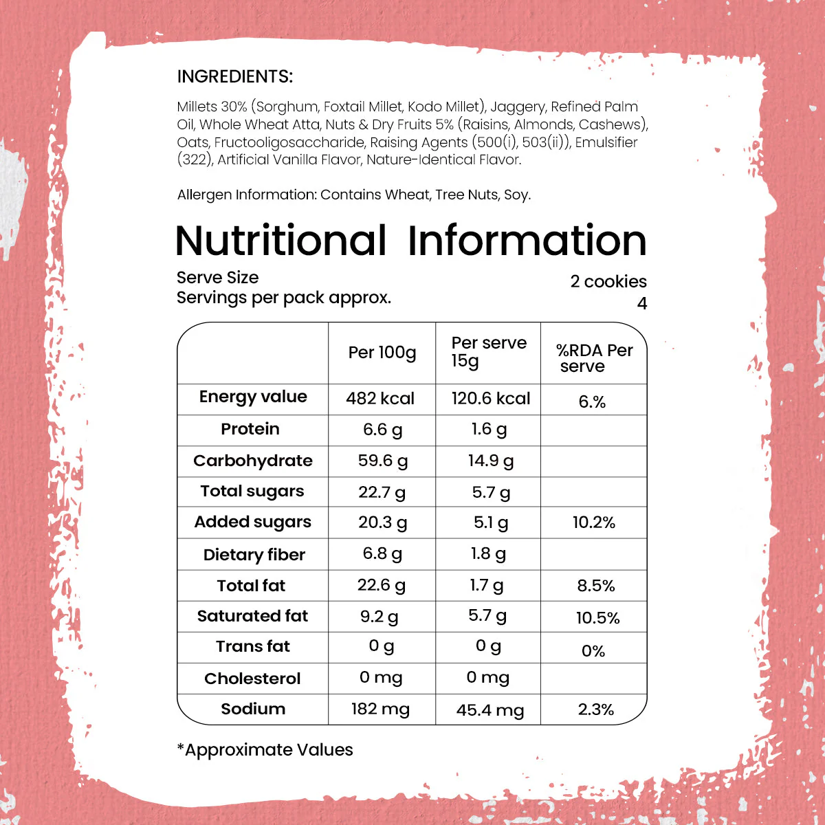 Fruit & Nut Millet Cookies - Image 3