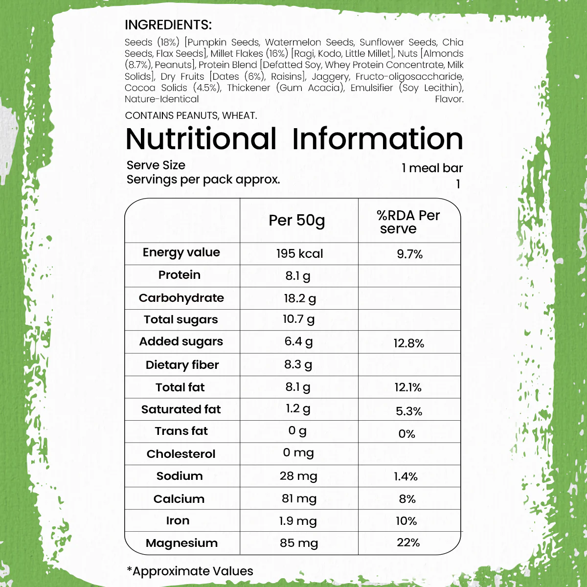 Millets & Cocoa Meal Bar - Image 3