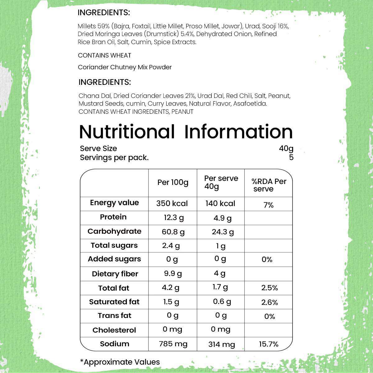 Moringa Rawa Dosa Mix - Image 3